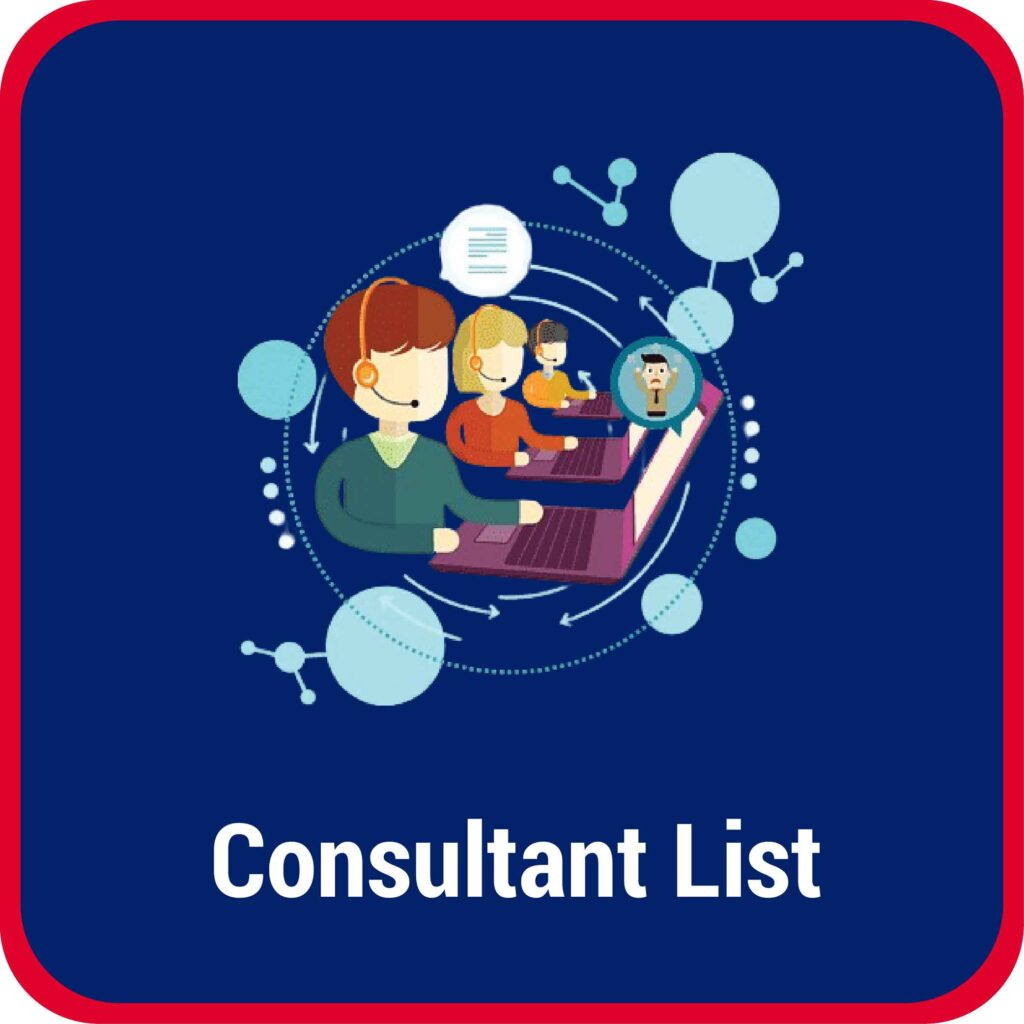 Consultant list