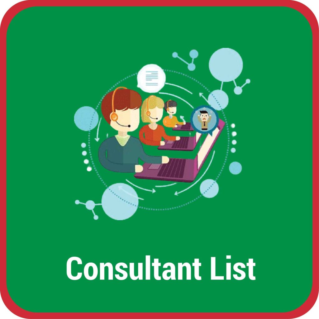 Consultant list
