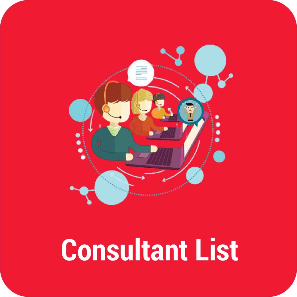 Consultant list
