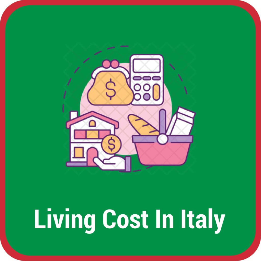 Living cost in italy
