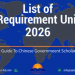 List of csca requirement university 2026
