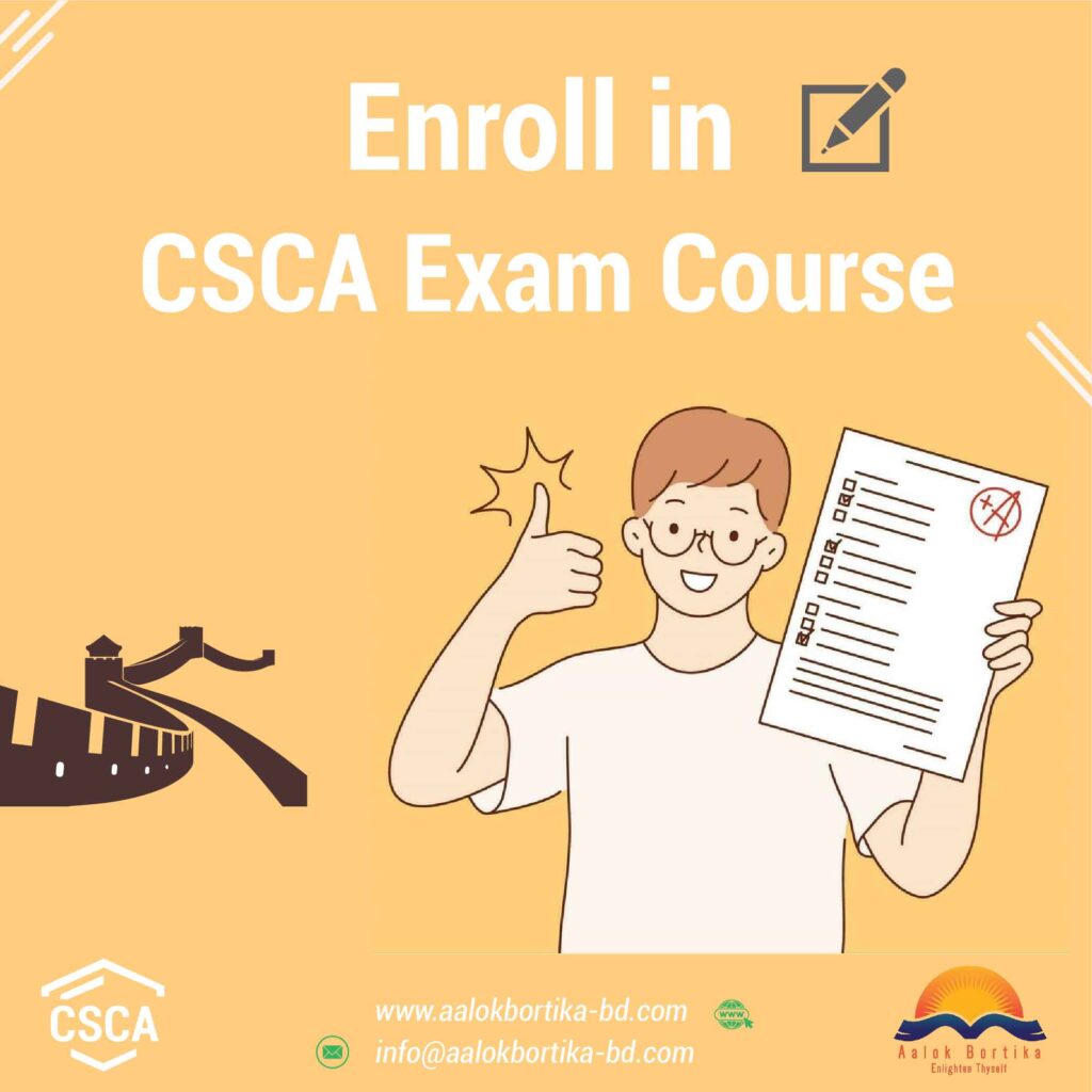enroll in csca exam course